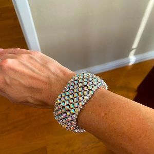 The Shoe Fairy competition AB crystal bracelet
